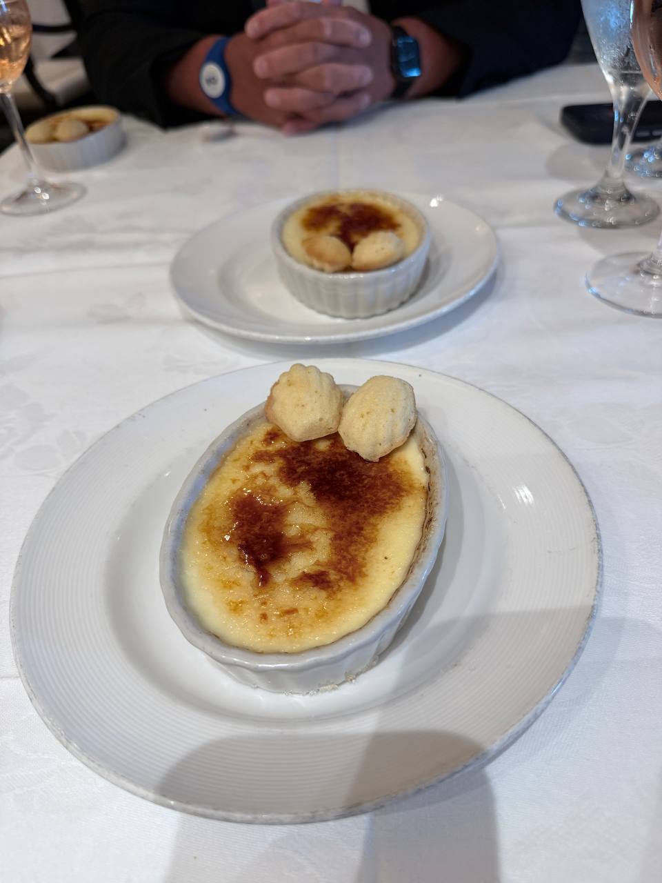 Crème brûlée dessert